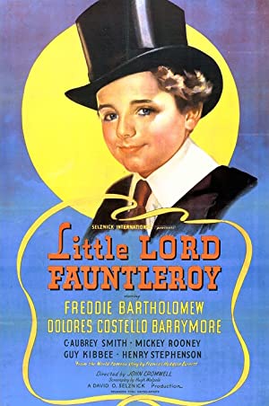 Little Lord Fauntleroy (1936) starring Freddie Bartholomew on DVD on DVD